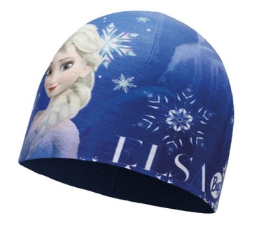 Buff Czapka Junior z Microfibry i Polaru [kolor/motyw: ELSA BLUE]