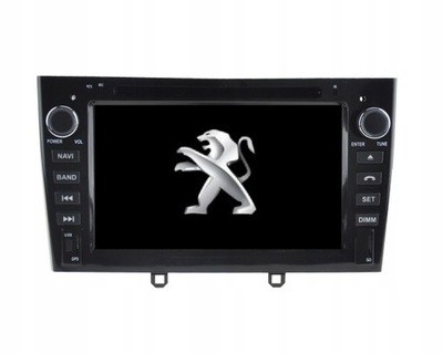 Радио навигация peugeot 408 308 android 8/64gb+kam фото №1