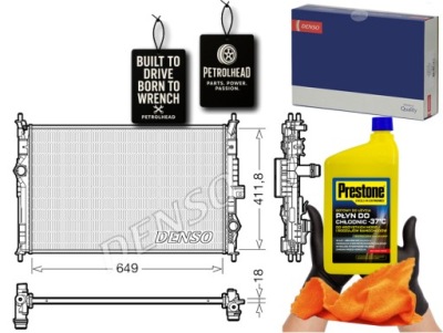 Радиатор двигателя воды citroen c4 grand picasso 2 c4 #petrolhead pro+ kit5 фото №1