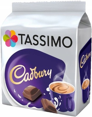 Kapsułki TASSIMO CADBURY 8 czekolada do picia