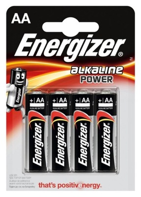 BATERIE ALKALICZNE ENERGIZER AA LR6 MN1500 4szt