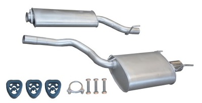 MERCEDES CLK 200 230 W208 SILENCER CENTRAL END  