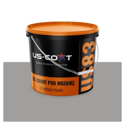 Grunt pod mozaikę w kolorze SZARY JASNY 15KG