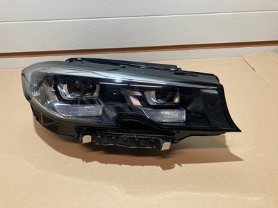 Лампа правая передняя bmw 3 g20 g21 led фото №1