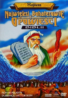 BOHATEROWIE I OPOWIESCI BIBLII MOJŻESZ DVD FOLIA