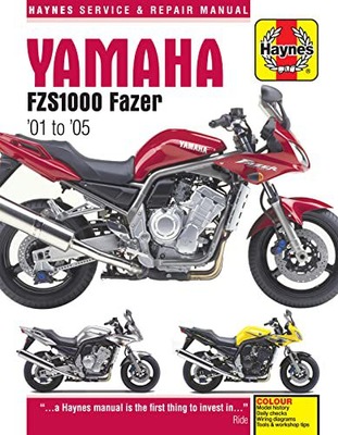 YAMAHA FZS1000 (FAZER, FZ-1) SERVICE AN (KSIĄŻKA) 