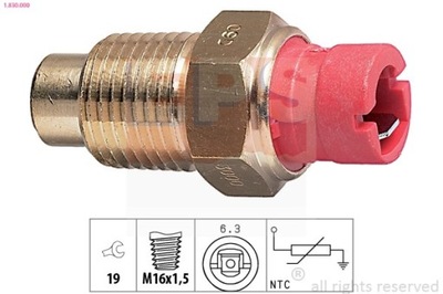 SENSOR TEMPERATURE FLUID COOLING FIAT 1,1 93 1-830-000  