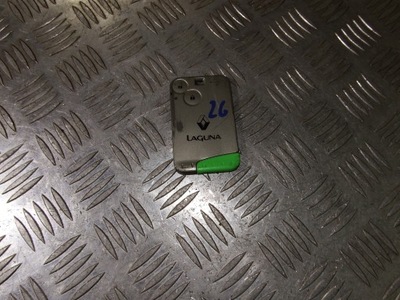 Карта ключ espace iv laguna ii vel satis фото №1