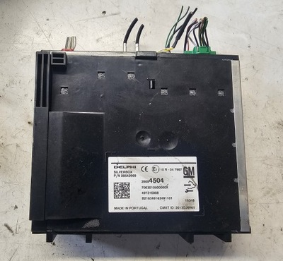 Opel astra k 5 v модуль радио навигации silverbox 39084504 фото №1