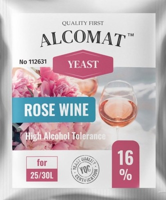 Drożdże do wina różowego Alcomat Rose Wine HAT