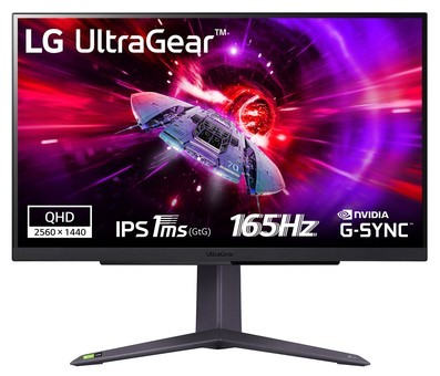 Monitor 27'' LG 27GR75Q-B.AEU IPS QHD 165Hz 1ms