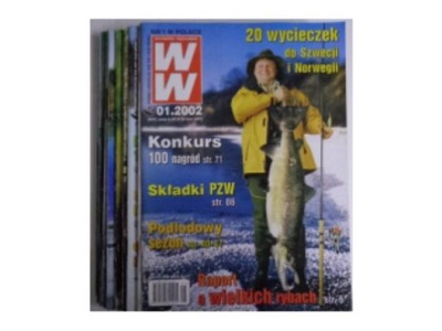 Wiadomości Wędkarskie nr 1-12 z 2002 roku