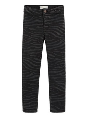 ZARA KIDS SPODNIE JEANS ZEBRA 7TX XXC__164