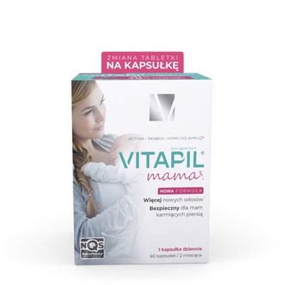 VITAPIL MAMA 60 kaps. BIOTYNA ZDROWE WŁOSY