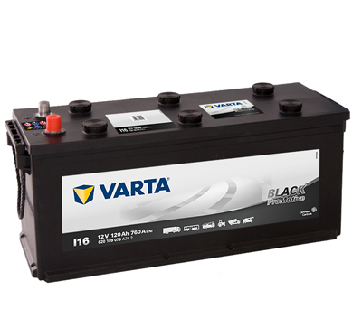 VARTA АККУМУЛЯТОР 12V 120AH/760A L- 510X175X235 PROMOTIVE BLACK