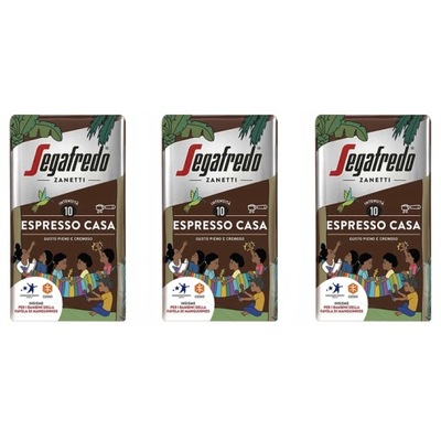 Kawa mielona Segafredo Espresso Casa 3 x 250 g New