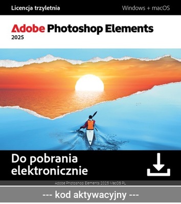 その他 Adobe Photoshop Elements 2025 Adobe Photoshop Elements 2025 Windows PL - Sklep, Opinie