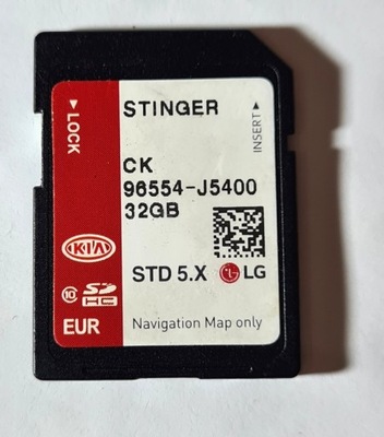 CK 96554-J5400 MAPA GPS КАРТА SD HYUNDAI STINGER