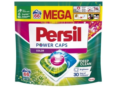 Kapsułki do prania PERSIL Power Caps Color 66 szt.