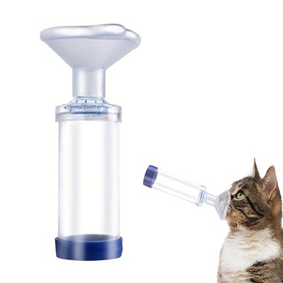 INHALATOR DLA KOTA PRZEKŁADKA DO PODAWANIA LEKU TWOJEMU PUPILOWI