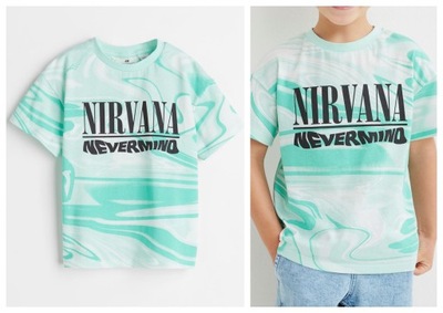H&M T-shirt NIRVANA Nevermind 110/116