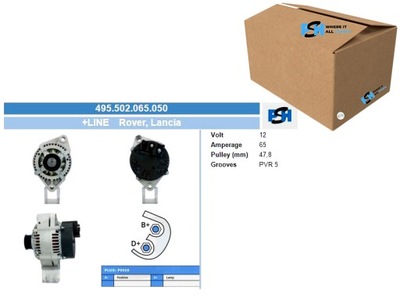 Генератор rover 65a генератор bv psh фото №1