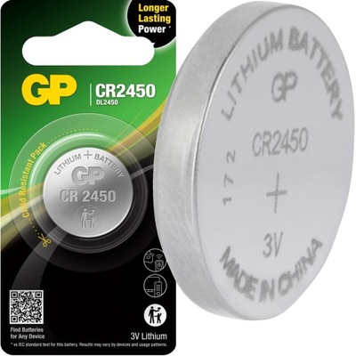 GP 3V bateria litowa CR2450 DL2450 2450