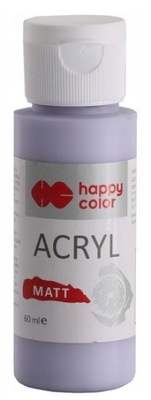 Happy Color farby akrylowe MAT 60 ml - 166 - Liliowy Bez