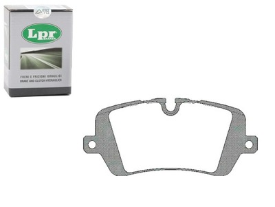 Lpr тормозные колодки тормозные land rover range rover iv ran фото №1