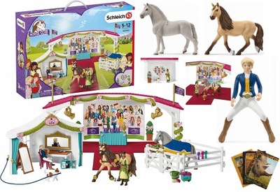 Schleich Wielki pokaz koni 42466 Stajnia Jeździec