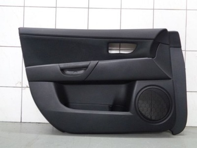 Mazda 3 bk 04 обшивка оббивка двері лівий перед фото №1