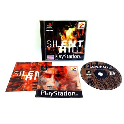 SILENT HILL 1 I PREMIEROWE PS1 PSX PAL ENG 3xA