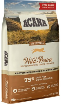 Karma Acana Wild Prairie Cat Kitten 4,5kg 75%mięsa