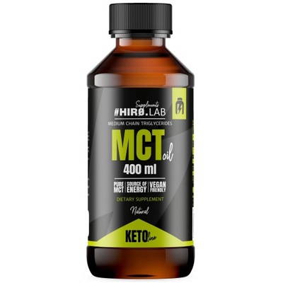 Hiro.Lab OLEJ MCT OIL 400ml DIETA KETO REDUKCJA