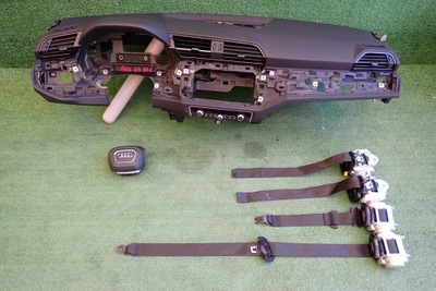 Консоль приборная панель подушки безопасности ремни audi q3 83a фото №1