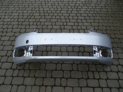 Skoda rapid бампер передний серебряный оригинал фото №1