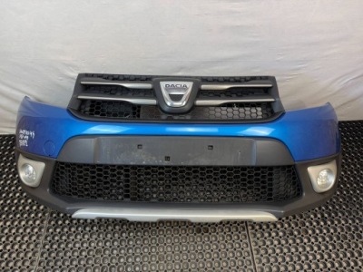 Бампер перед передний противотуманная фара решётка радиатора dacia sandero 2 stepway terpl 2012- фото №1