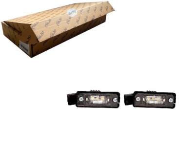 Blic фара освітлення номерного знака rej. seat altea alt фото №1