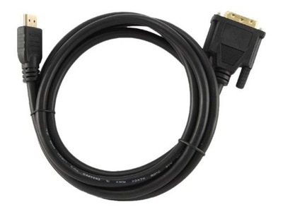 GEMBIRD CC-HDMI-DVI-0.5M Gembird kabel HDMI DVI-DM 18+1 0.5m