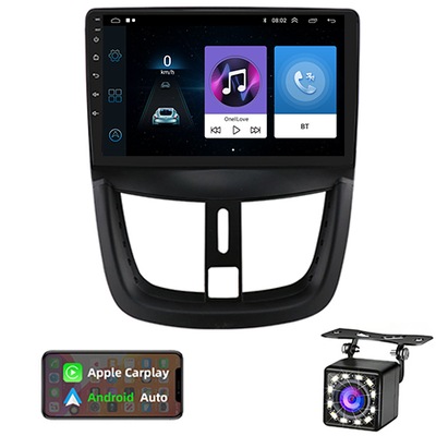 RADIO NAVEGACIÓN GPS PEUGEOT 207 2006-2012 ANDROID  