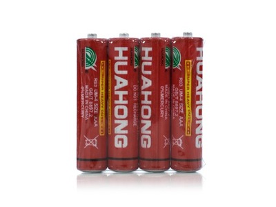 Bateria AAA R03 1.5V 4szt cienkie paluszki