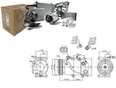 КОМПРЕСОР КОНДИЦІОНЕРА NISSENS 977013V110 977013R0