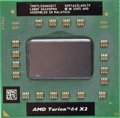 PROCESOR AMD Turion 64 X2 TL-52 TMDTL52HAX5CT