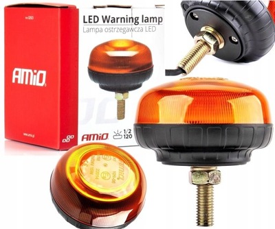 LAMPA BŁYSKOWA OSTRZEGAWCZA KOGUT 18xLED 12-24V E9