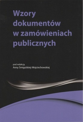 Wzory dokumentów w zamówieniach publicznych