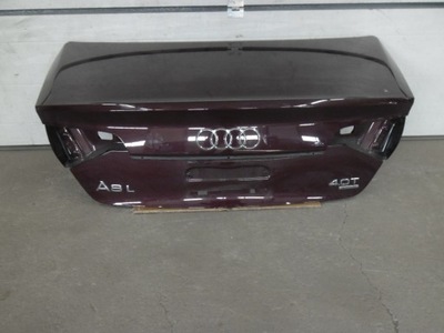 Audi a8 d4 4h lift 2017 крышка багажника задняя задняя ly4s фото №1