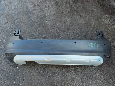 BUMPER REAR SKODA YETI 10-13 UNDER PARKTRONIC REAR ORIGINAL 5L6807421 *  