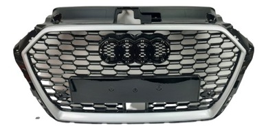 Audi a3 8v 2017- решітка радіатора решітка радіатора чорний блиск фото №1