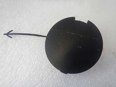 Alfa romeo mito заглушка фаркоп w бампер перед 156078593 b816 фото №1