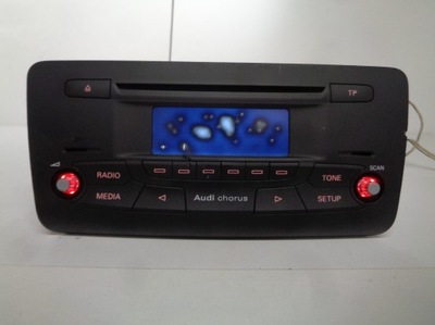 Audi a1 8x chorus радіо cd mp3 оригінал 8x0035160c фото №1